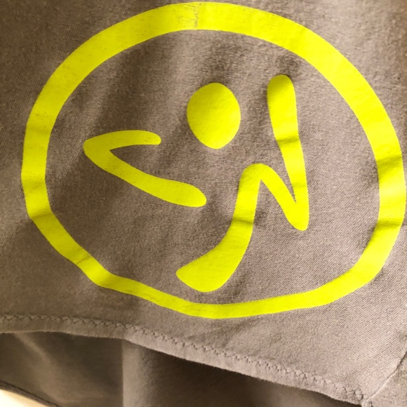 Grey Racerback Zumba Tank Top - Picture 5 of 8